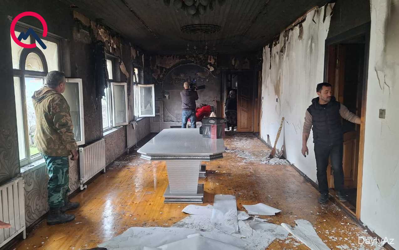 Lənkəranda ev yanğında oğruların rolu məlum oldugu halda, ev sahibi dəqiq xəbərdar edilməməyinə dair təfəffülenlik