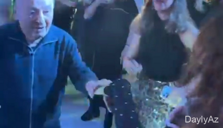 98 yaşlı Ömər Eldarovun Dilarə Kazımova ilə rəqsi diqqət çəkdi – VİDEO