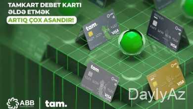 abb tam kart debet haqqinda melumat
