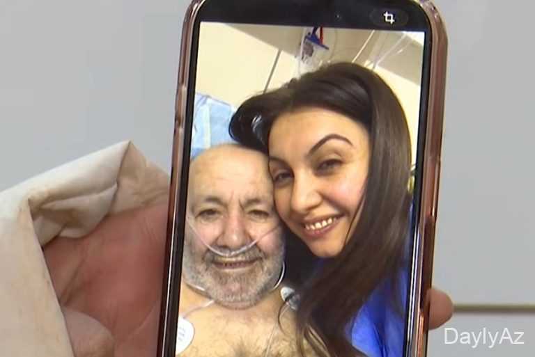 Xaçatryanın xəstəxanadan 
							 – Fotosu