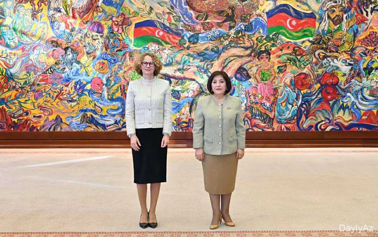 Sahibə Qafarova NATO Baş katibinin müavini ilə görüşdü 
							 – Fotolar