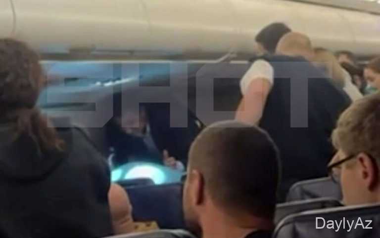 Moskvadan İrəvana uçan təyyarədə yanğın olub 
							 – Video