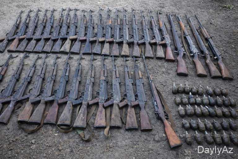 3-4 yanvar: Bakıda və respublikanın başqa rayonlarında odlu silah-sursat tapıldı