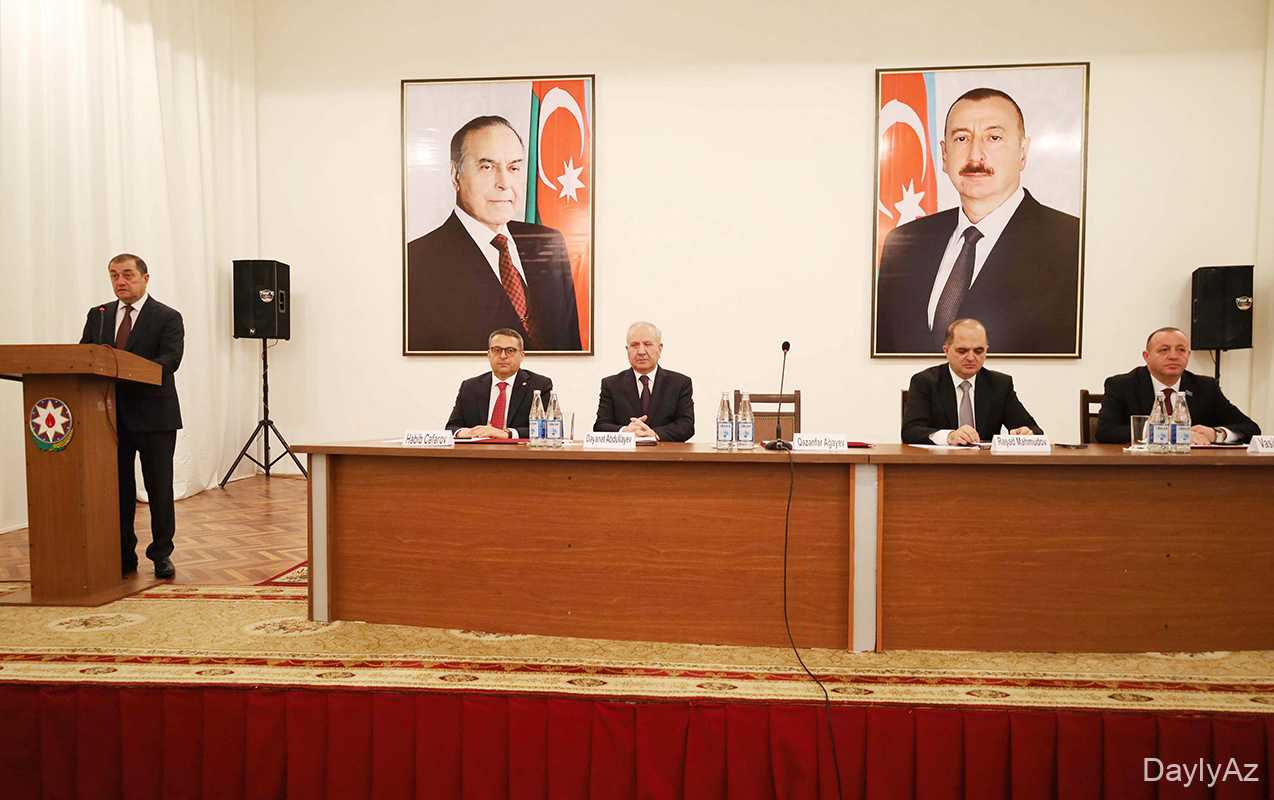 Astarada ötən ilin yekunları ilə bağlı yığıncaq keçirildi 
							 – Fotolar