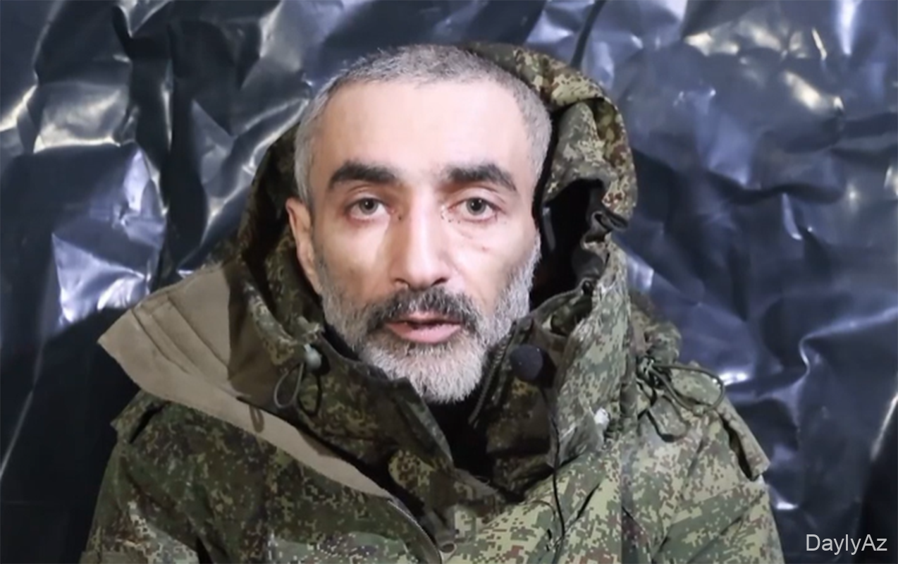 Qafqazda əhəmiyyətli video: Azərbaycan vətəndaşı Ukrayna ordusunun əsiri