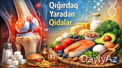 qığırdaq yaradan qidalar