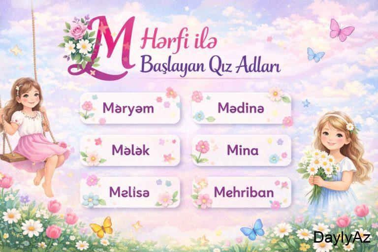 M Hərfi ilə Başlayan Qız Adları: Zəriflik və Məna Dolu Seçimlər