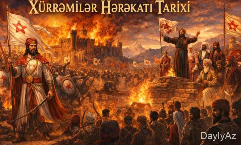 xürrəmilər hərəkatı tarixi