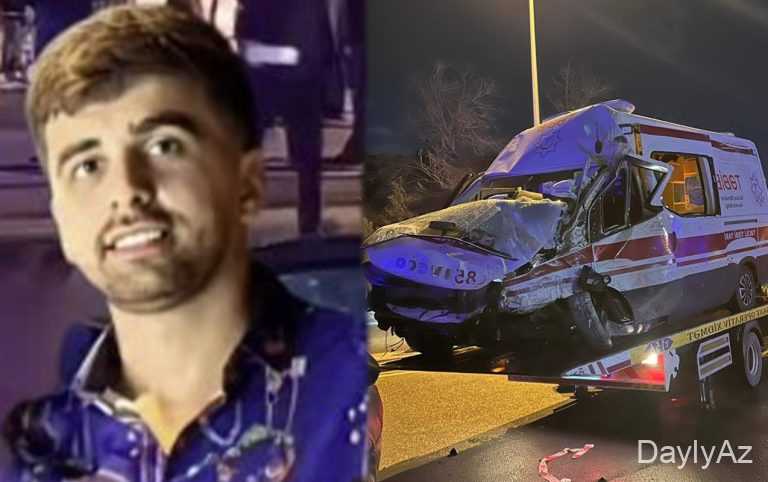 Nəsimi rayonunda ambulans və motosikletin toqquşması nəticəsində kuryerin həlak olmasının təfərrüatı