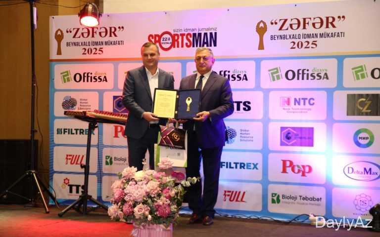 İlkin Fikrətoğlu “Zərəb” mükafatına layiq görülüb – Fotoşəkillər