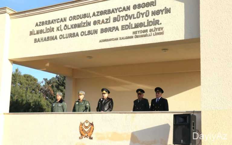 Bəhruz Əhmədov HHQ-nin qulluqçuları ilə görüşdü 
							 – Fotolar