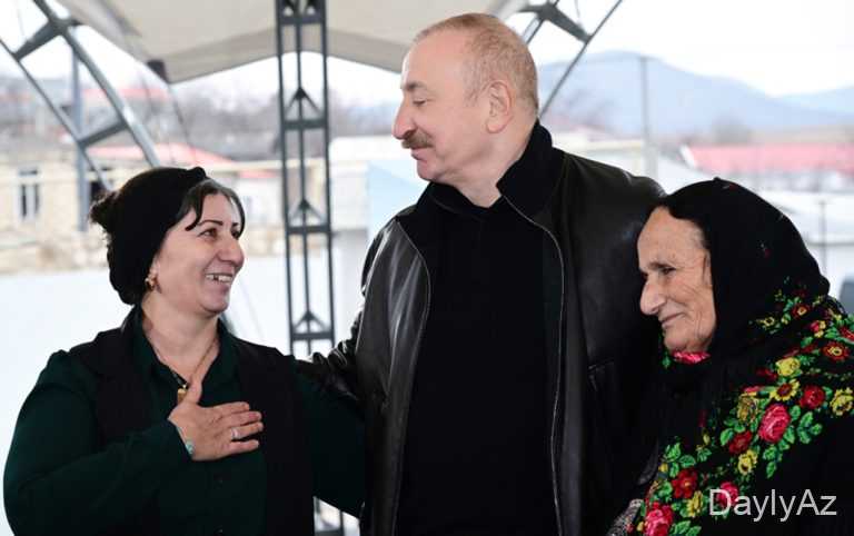 Prezident dünənki görüşdən paylaşım etdi 
							 – Video