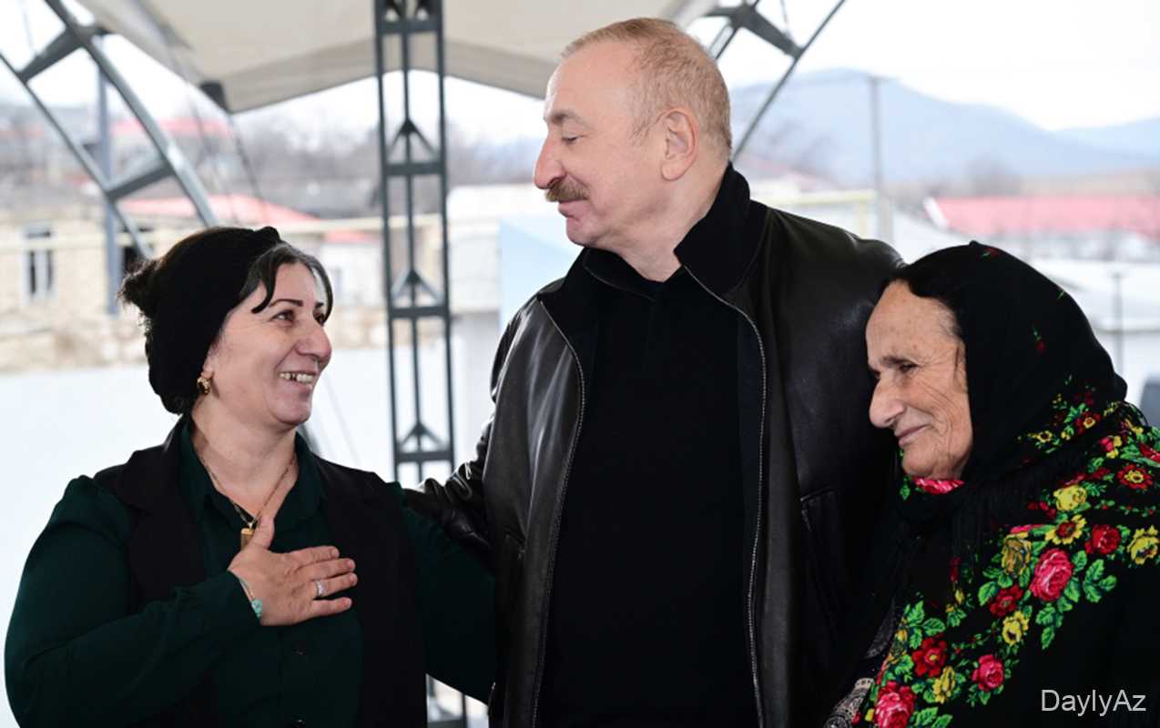 Prezident dünənki görüşdən paylaşım etdi 
							 – Video