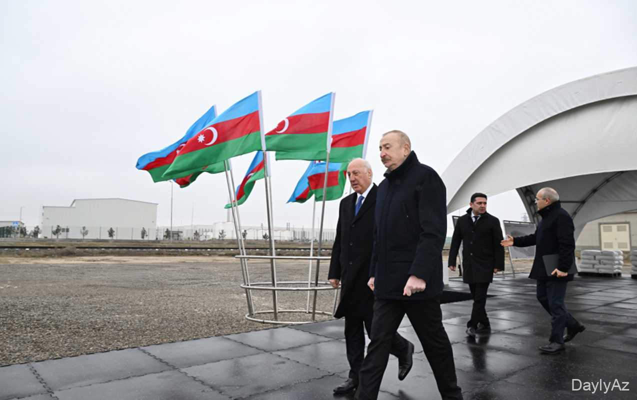 İlham Əliyev Sumqayıtda bu müəssisənin təməlini qoydu 
							 – Fotolar