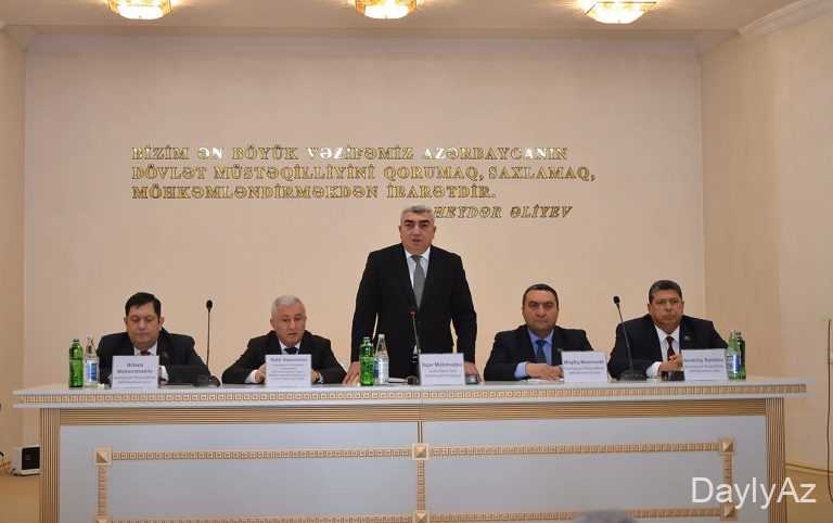 Qubada ötən ilin yekunları ilə bağlı yığıncaq keçirildi 
							 – Fotolar