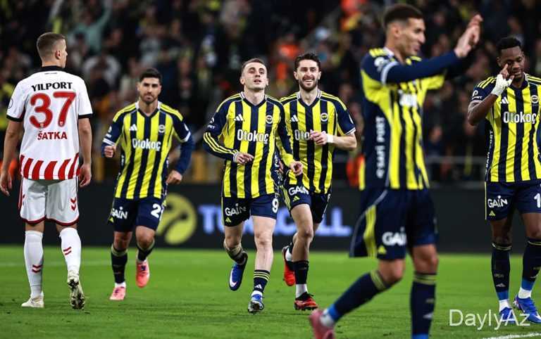 Türkiyə Super Kubokunun yarımfinalında “Samsunspor”u məğlub edən “Fənərbaxça”