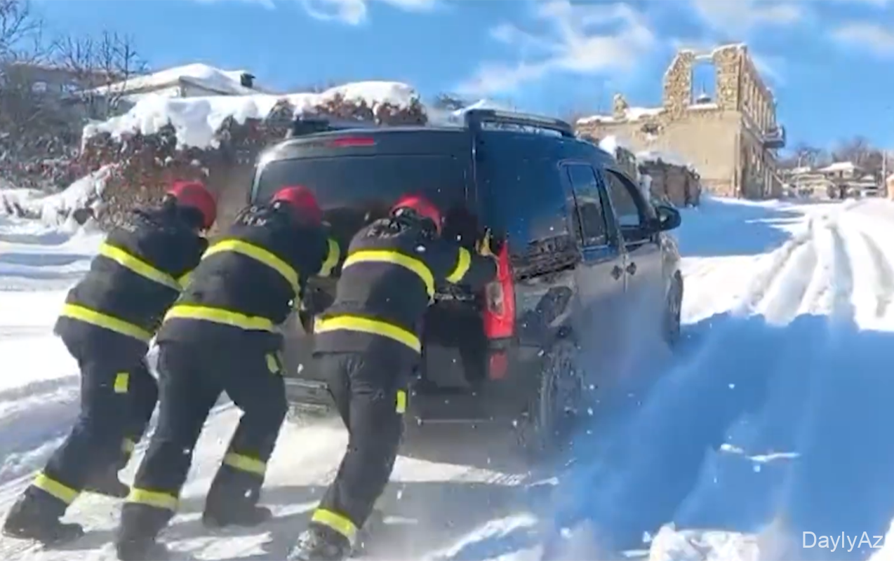 Şuşa, Xankəndi və Xocavənddə köməksiz qalan şəxslər belə xilas edildi 
							 – Video