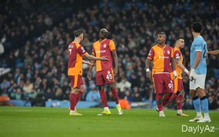 “Mançester Siti” – “Qalatasaray” qarşılaşmasına qalib gəlib