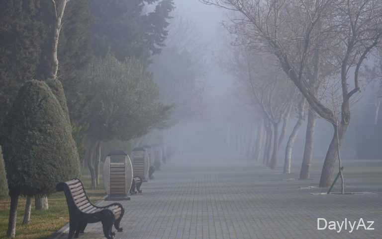 Duman, çiskin, 17° isti 
							 – Sabahın havası