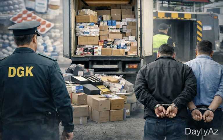 Qaçaqmalçılıq cinayəti üzərindəki sübutlar gömrükdəki tanışlarına güvənməyə səbəb oldu