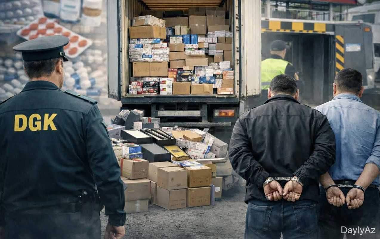 Qaçaqmalçılıq cinayəti üzərindəki sübutlar gömrükdəki tanışlarına güvənməyə səbəb oldu