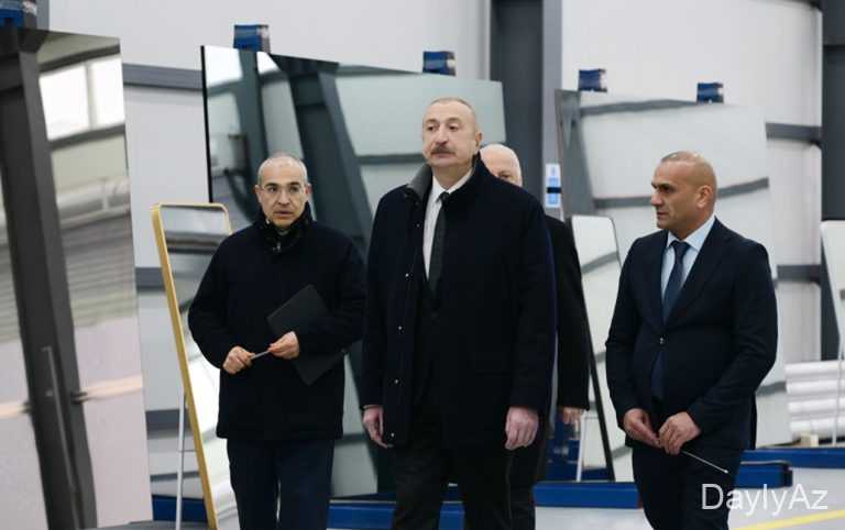 Prezident Sumqayıtda açılışda 
							 – Fotolar