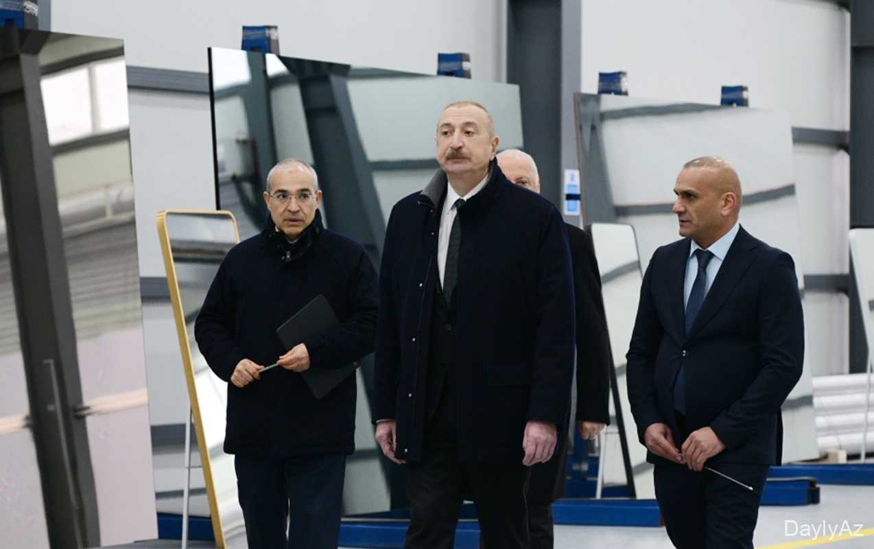 Prezident Sumqayıtda açılışda 
							 – Fotolar