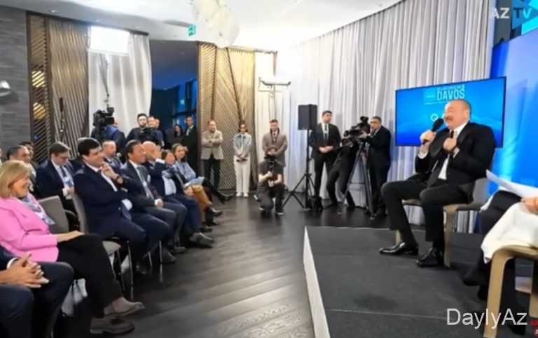 Prezidentin məşhur şirkətin direktoru ilə səmimi dialoqunun 
							 – Videosu