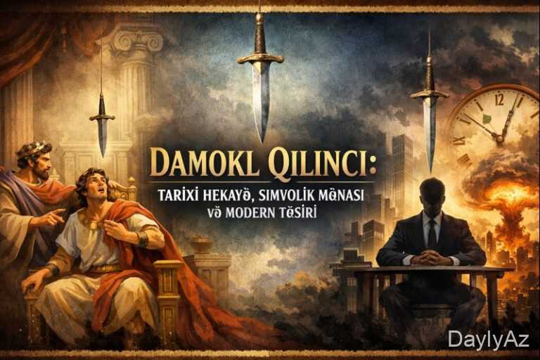 Damokl Qılıncı: Tarixi Hekayə, Simvolik Mənası və Modern Təsiri