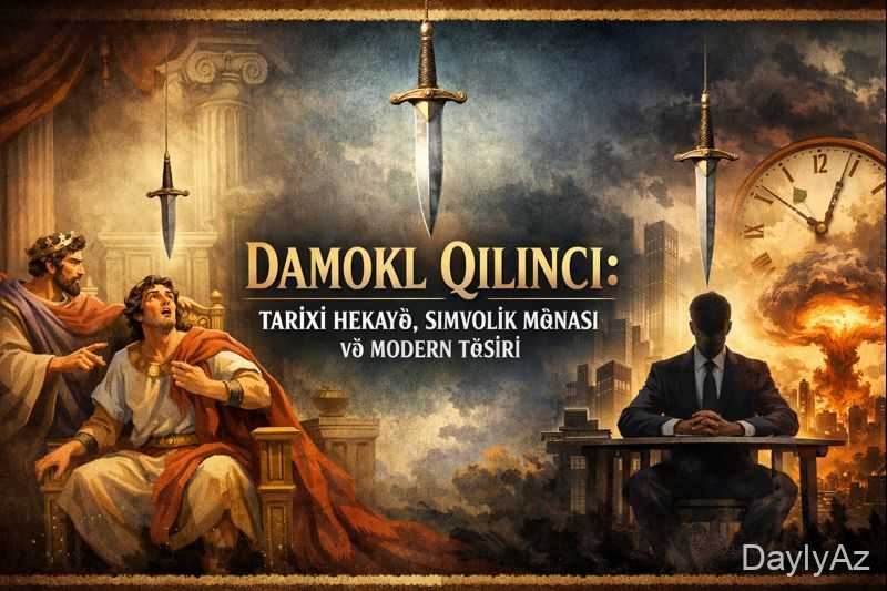 Damokl Qılıncı: Tarixi Hekayə, Simvolik Mənası və Modern Təsiri