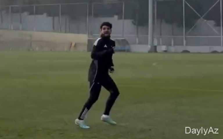 Kadi məşqlərə belə qayıtdı 
							 – Video