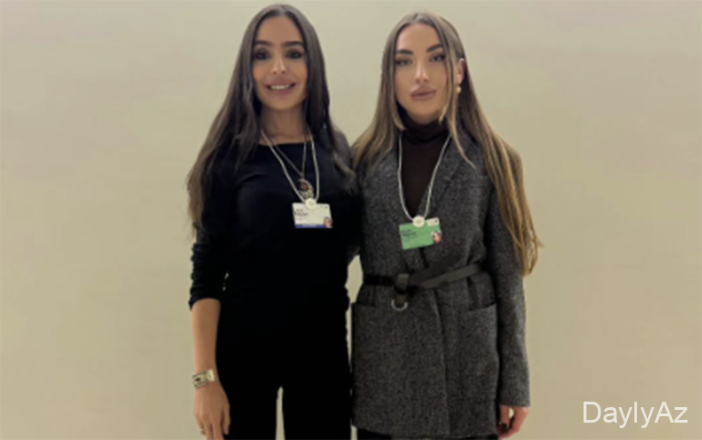 Prezidentin qızı və gəlininin Davosdan yeni 
							 – Fotosu