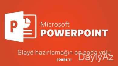 powerpoint haqqinda melumat