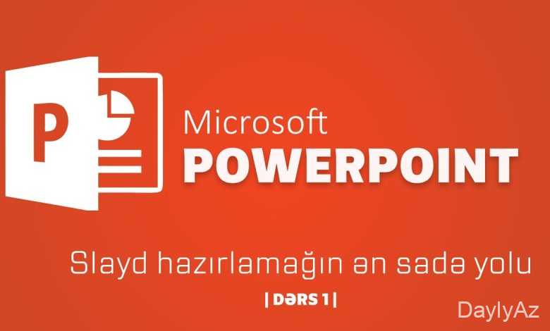 powerpoint haqqinda melumat