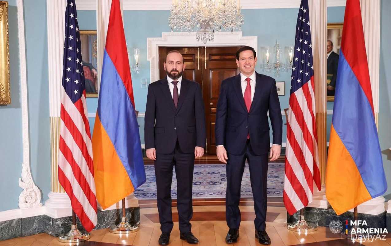 Mirzoyan Vaşinqtonda Rubio ilə görüşdü