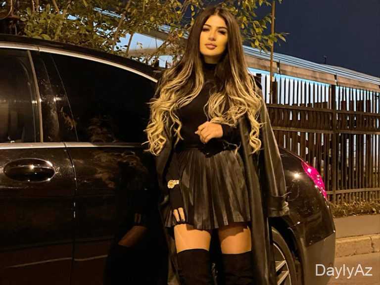 Nəfəs lüks maşını ilə görüntüləndi – VİDEO