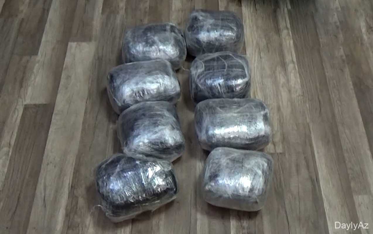 9 kq narkotik vasitə aşkar olunmuşdur – Video