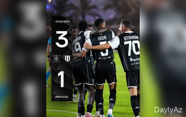 “Neftçi”dən yoxlama matçında qələbə