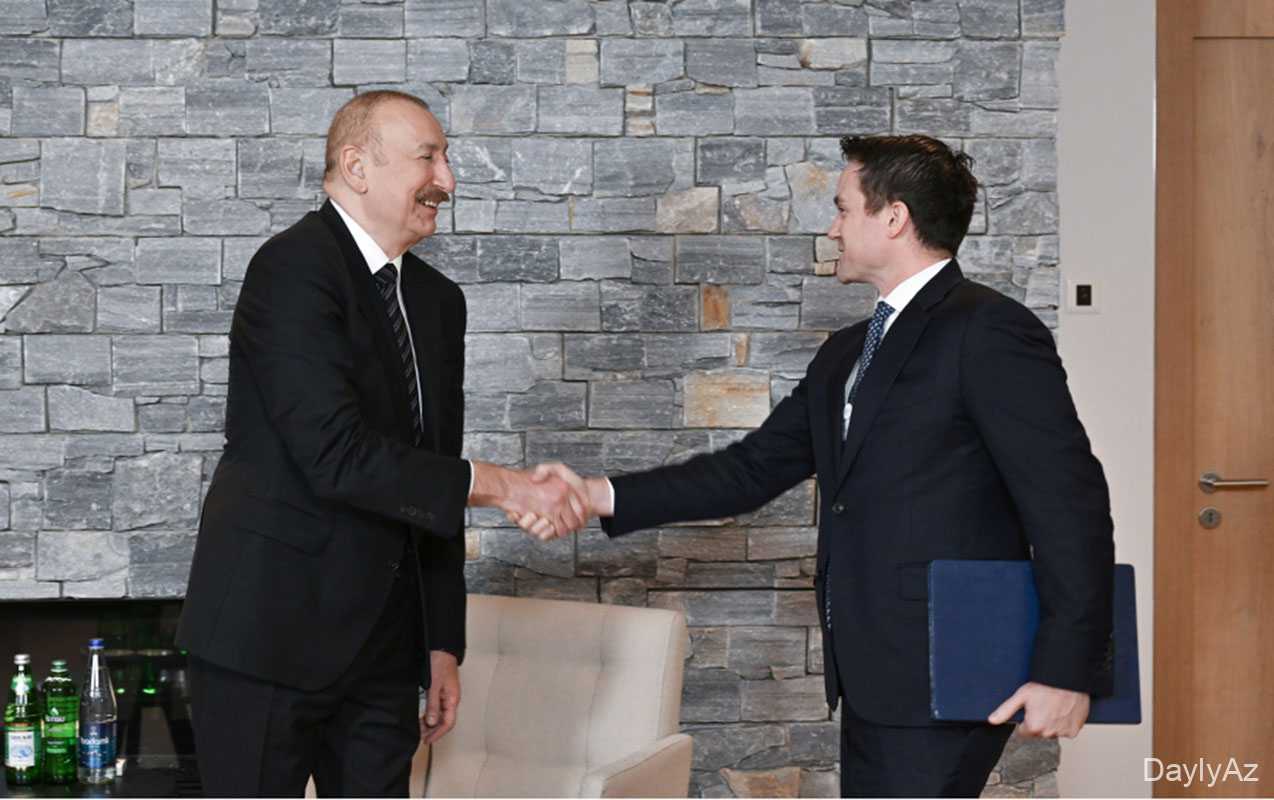 İlham Əliyev Konnor Teski ilə görüşdü