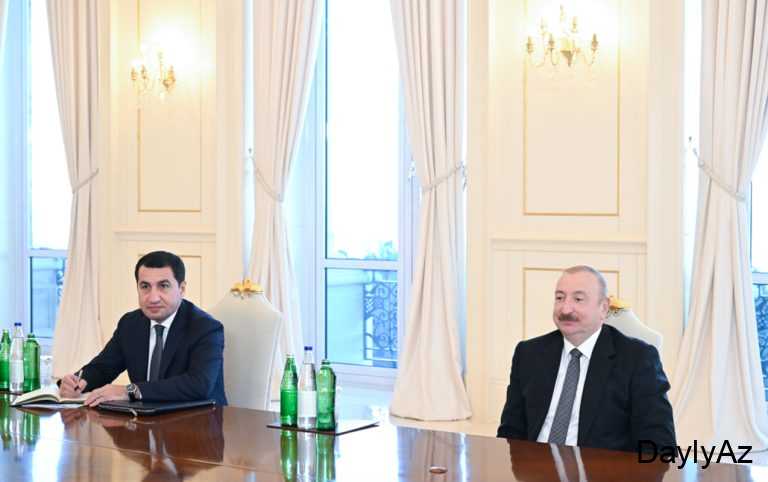 Prezident ABŞ nümayəndə heyətini qəbul etdi 
							 – Fotolar