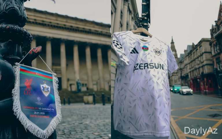 “Qarabağ” Liverpuldan paylaşımlar etdi – Video və Fotolar