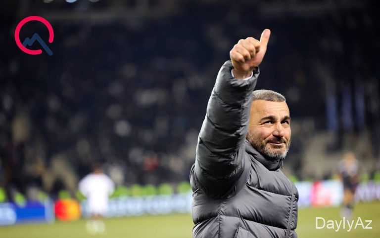 Keçmiş komandası Qurban Qurbanovu təbrik etdi 
							 – Foto