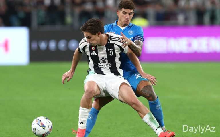 Yuventus Napoliyə 3:0 hesabı ilə qalib gəlib