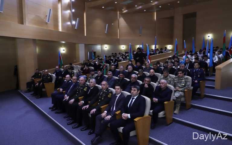 Dövlət Xidməti Yevlaxda gənclər üçün tədbirlər keçirdi 
							 – Fotolar