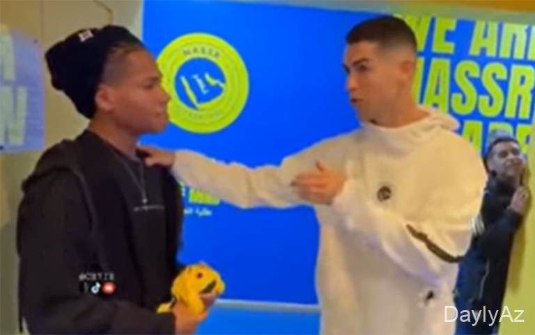 Ronaldo ilə görüşdü, göz yaşlarını saxlaya bilmədi 
							 – Video