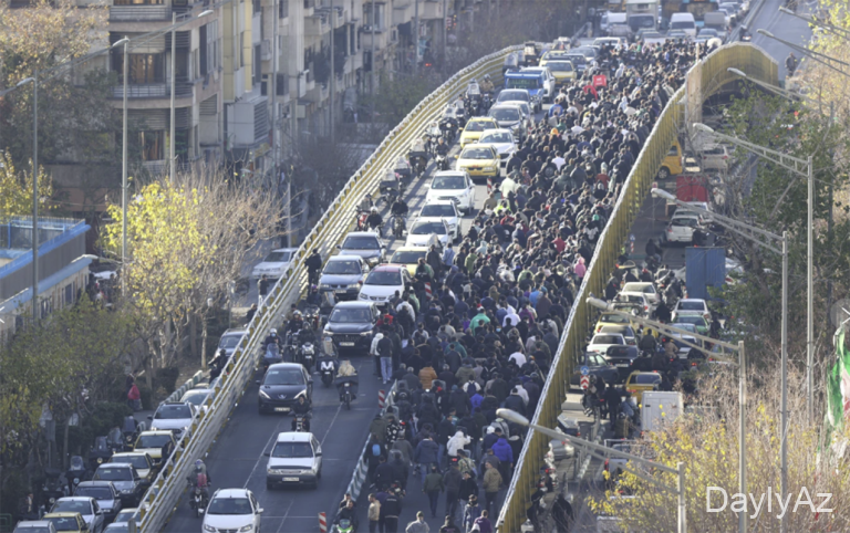 İrandakı aksiyalarda ölənlərin sayı artır