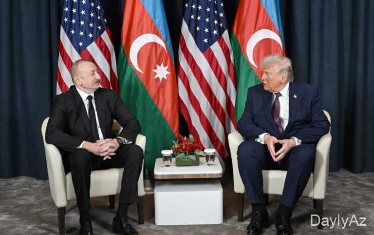 ABŞ Səfirliyi Tramp-Əliyev görüşü haqqında məlumat yaydı