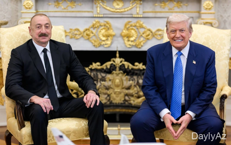 Trampla Əliyev arasında məktub mübadiləsi oldu