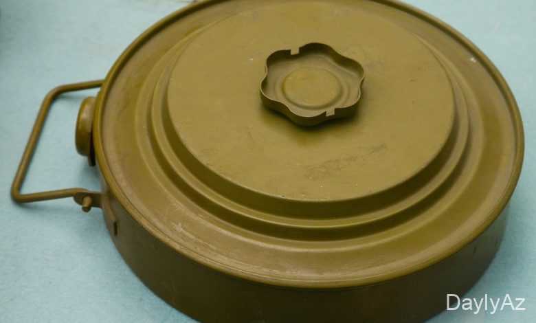 torpaq altında partlayan sursatlar