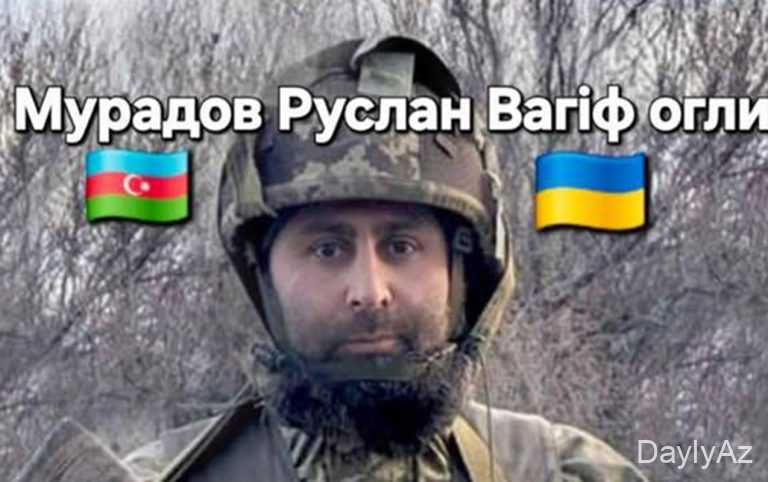 Ukrayna ordusunda döyüşən azərbaycanlı həlak oldu 
							 – Foto